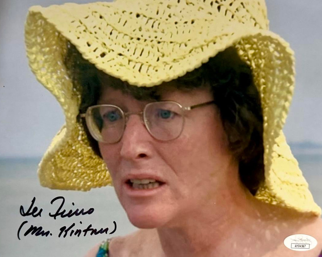 Lee Fiero Signed 8x10 Photo (Jaws) *RARE* - JSA COA